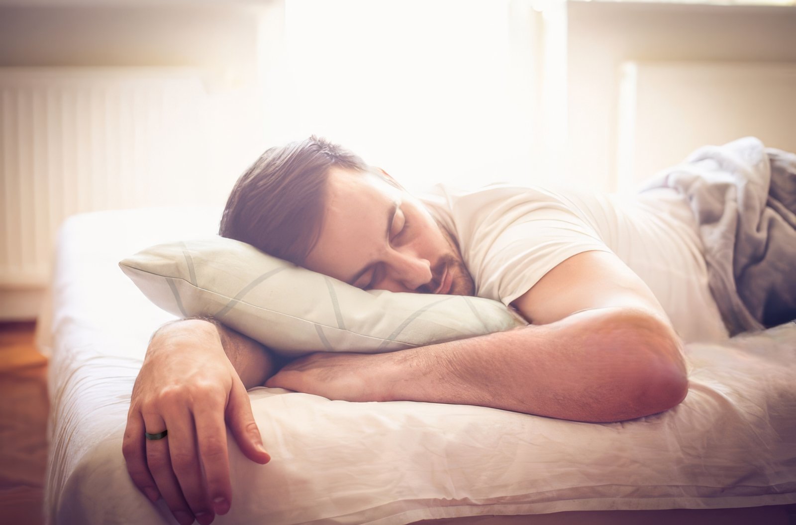 Sleeping peacefully